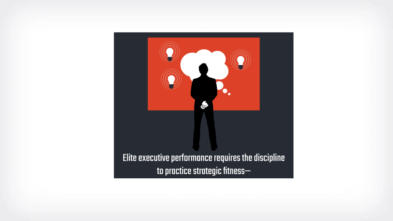 Developing Your Strategic Fitness